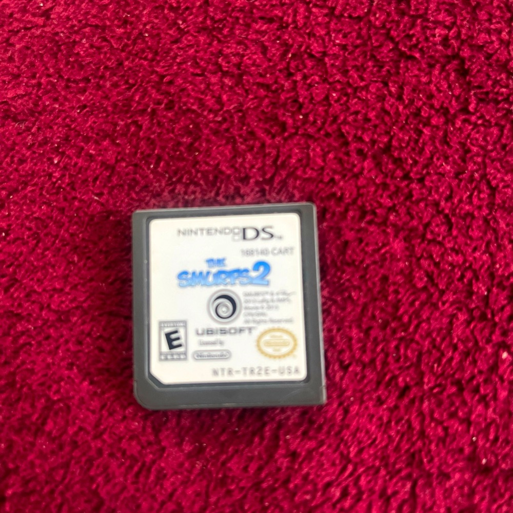The Smurf nitendo ds game
